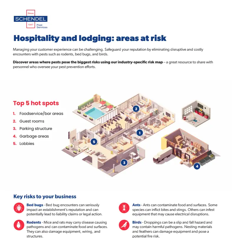 Preview of the Hospitality Pest PDF Case Study